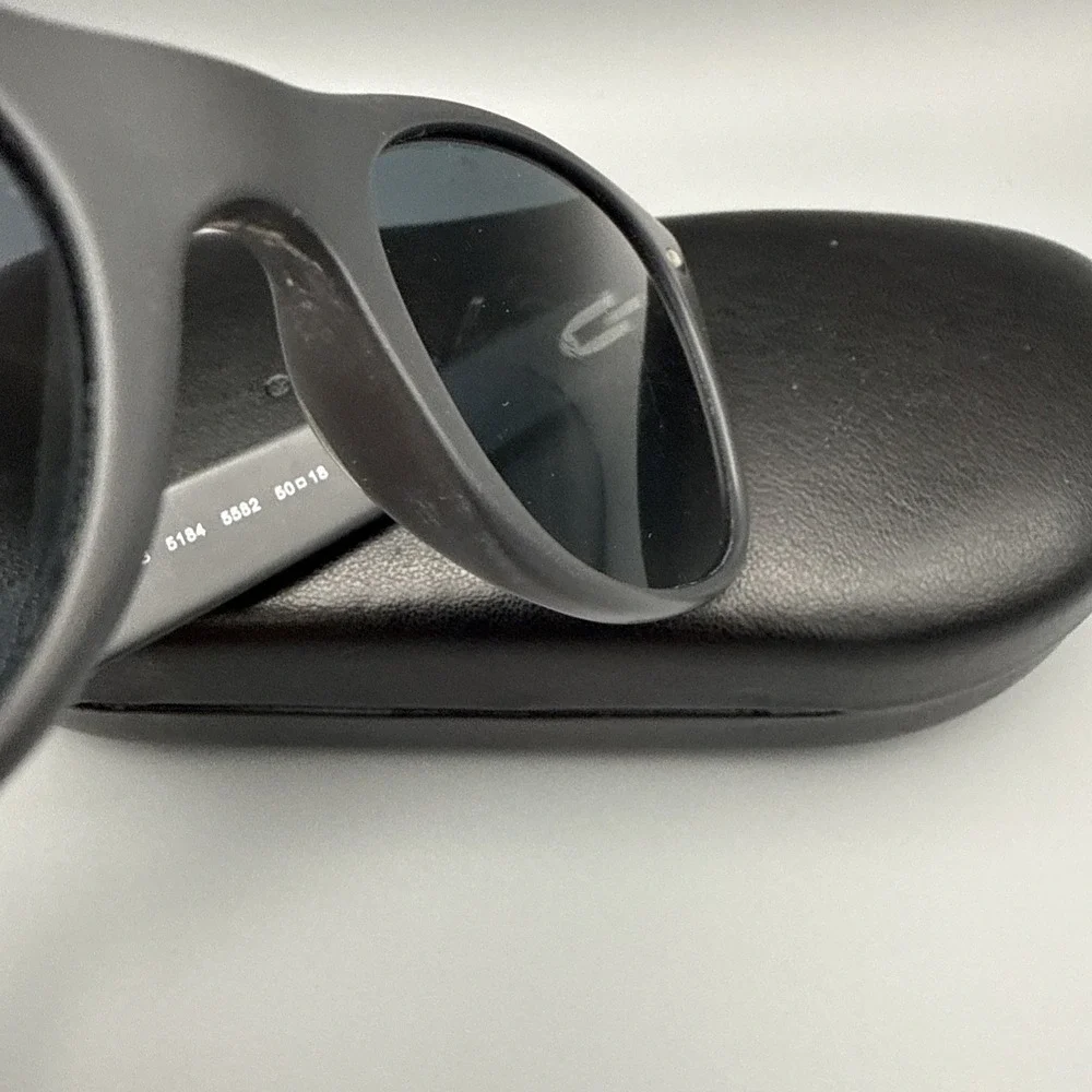 Ray-Ban RB 5184 5582 Authentic Sunglasses Gray Frames ONLY 50-18-145 & RB Case